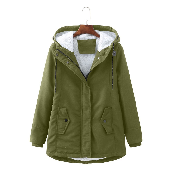 Elena | Cappotto Invernale con Cappuccio