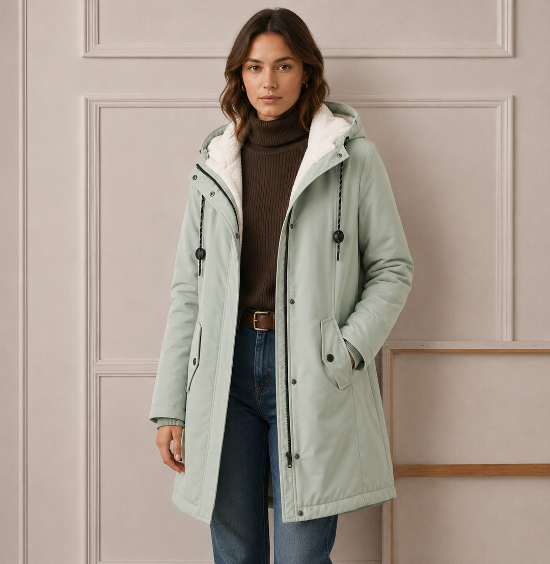 Valentina | Cappotto Invernale con Cappuccio