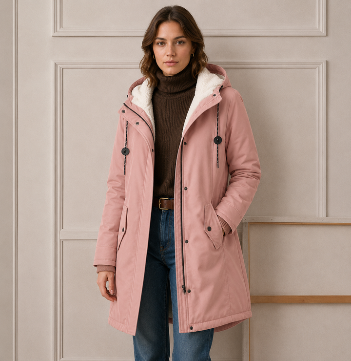 Valentina | Cappotto Invernale con Cappuccio