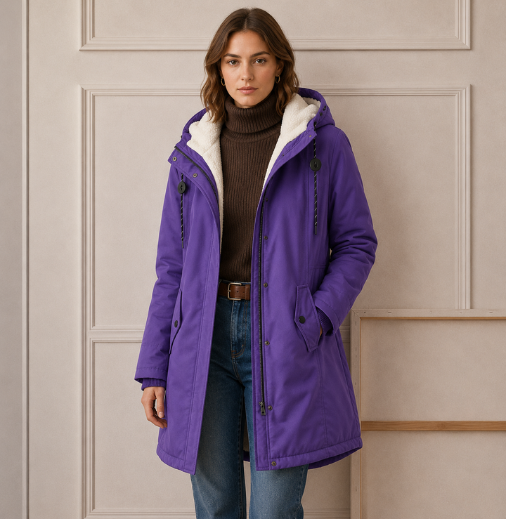 Elena | Cappotto Invernale con Cappuccio