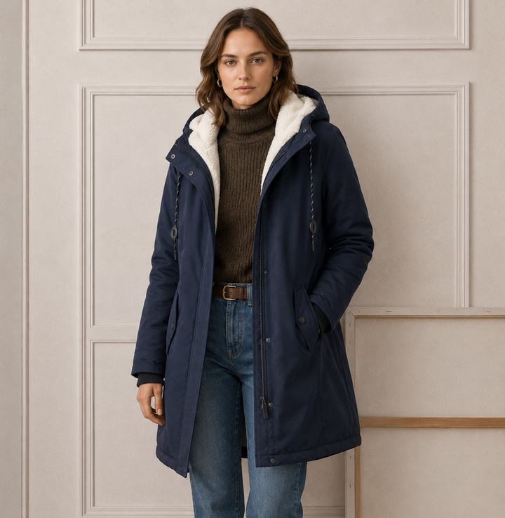 Valentina | Cappotto Invernale con Cappuccio
