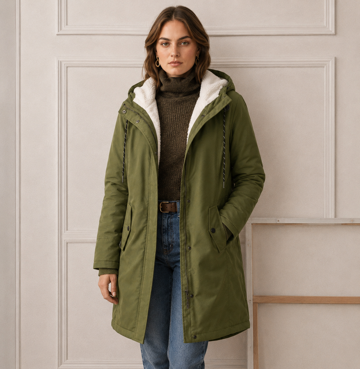 Giulia | Cappotto Invernale con Cappuccio
