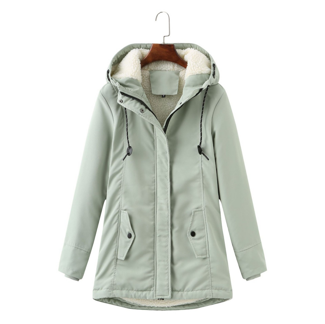 Bianca | Cappotto Invernale con Cappuccio