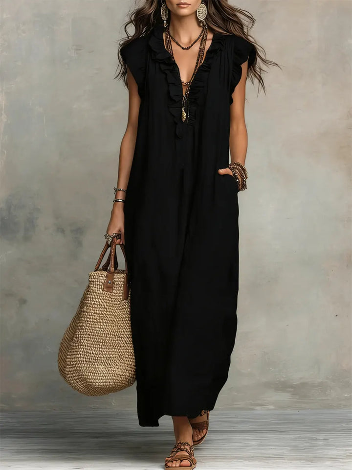 Cecilia | Elegante Abito Maxi Estivo